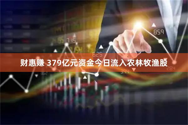 财惠赚 379亿元资金今日流入农林牧渔股