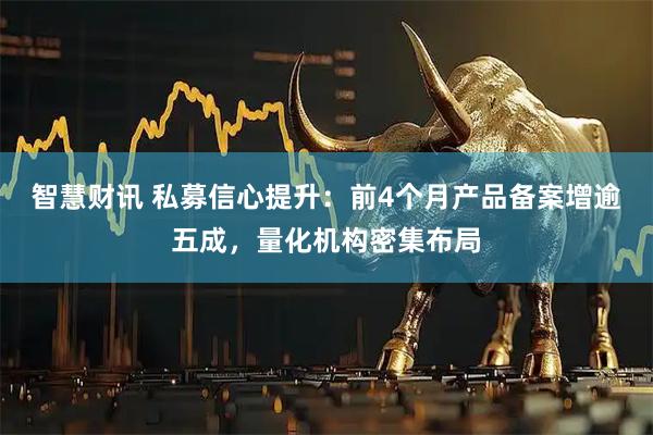 智慧财讯 私募信心提升：前4个月产品备案增逾五成，量化机构密集布局