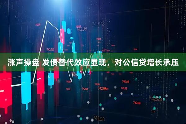 涨声操盘 发债替代效应显现,对公信贷增长承压